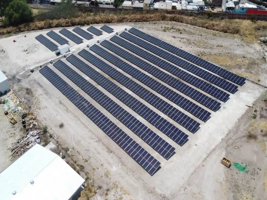 Sistema solar de Refibra, vista 2